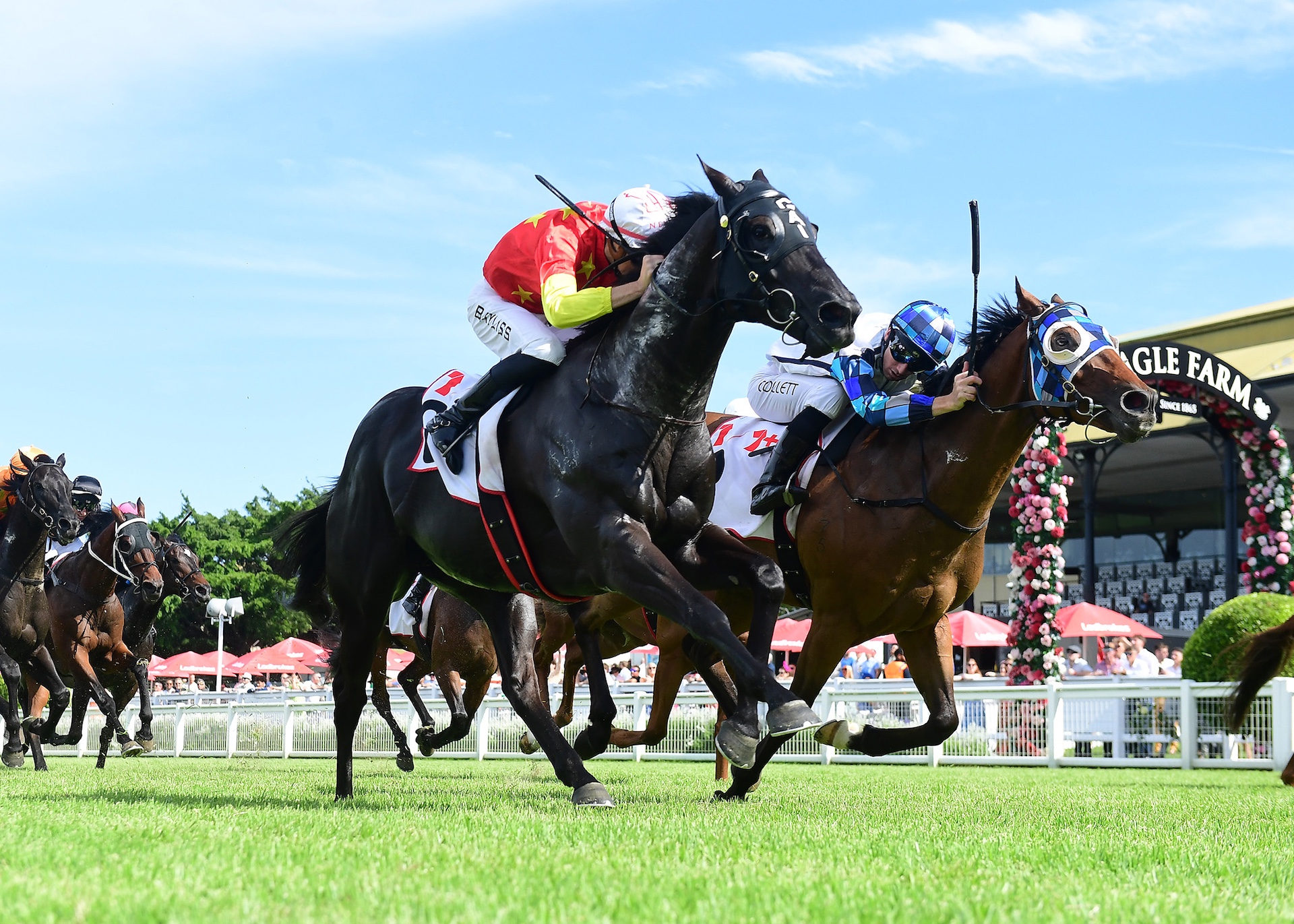 Newhaven graduate strikes gold at Eagle Farm